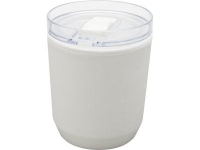 Hudson кружка из переработанного пластика с двойными стенками объемом 180 мл, белый