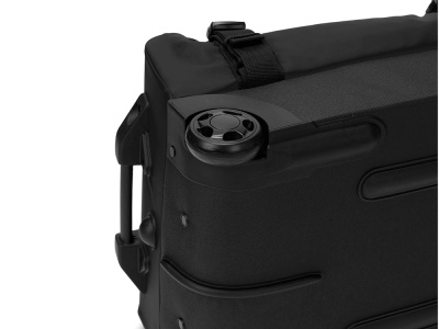 Сумка на колесах TORBER РИТМ, черный, полиэстер 900D с PU покрытием, 47 х 34 х 21,5 см, 32 л , размер S