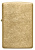 Зажигалка ZIPPO классическая с покрытием Искусственно состаренная латунь | Classic Tumbled Brass, латунь/сталь, золотистая, матовая, 38x13x57 мм