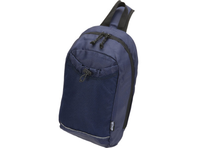 Доман сумка для питья через плечо из переработанного материала GRS объемом 6 л, темно-синий