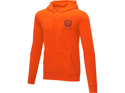 Мужская толстовка на молнии Theron, оранжевый , размер XS