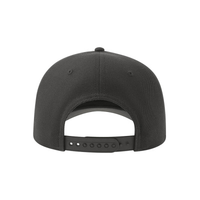 Бейсболка BEAT-S, 6 клиньев, пластиковая застежка, т-серый, 100%  переработанный полиэстер, 300 г/м2