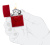 Зажигалка ZIPPO Stamped Heart Design с покрытием Candy Apple Red™, латунь/сталь,красная,глянцевая, 38x13x57мм