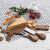 Набор для сыра BRIE, 26х28х2,2 см; дерево, картон