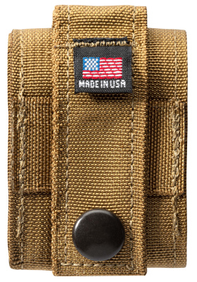 Чехол ZIPPO для широкой зажигалки,нейлон,с нейлоновым фиксатором на ремень, песочный