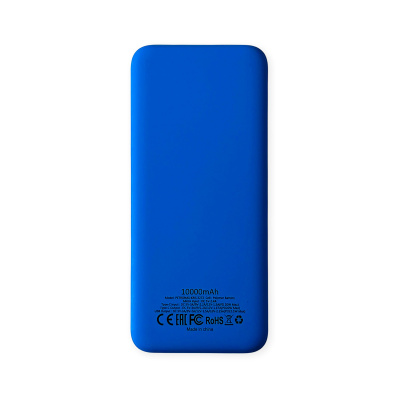 Внешний аккумулятор Kris soft touch, 10000mAh (Синий)