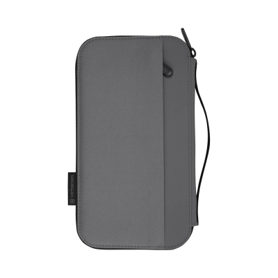 Органайзер VICTORINOX Travel Essentials Travel Organizer с защитой от сканирования RFID, серый, полиэстер, 15x3x26 см
