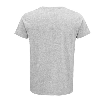 Футболка мужская "CRUSADER MEN", серый меланж, 2XL, 100% органический хлопок, 150 г/м2