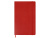 Записная книжка Moleskine Classic Soft (в линейку), Large (13х21см), красный , размер A5