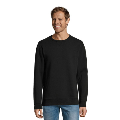 Толстовка  мужская "Sully Men", черный, XL, 80% хлопок 20% полиэстер, 280 г/м2