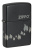Зажигалка ZIPPO Classic с покрытием Black Matte, латунь/сталь, черная, матовая, 38x13x57 мм