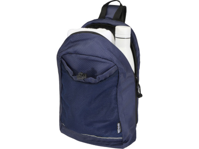 Доман сумка для питья через плечо из переработанного материала GRS объемом 6 л, темно-синий