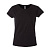 Футболка женская "ARGENTINA LADY", черный, S, 100% хлопок, 150 г/м2