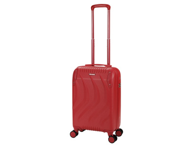 Чемодан TORBER В Отпуск, красный, ABS-пластик, 37 х 25 х 56,5 см, 36 л, 2,5 кг , размер S