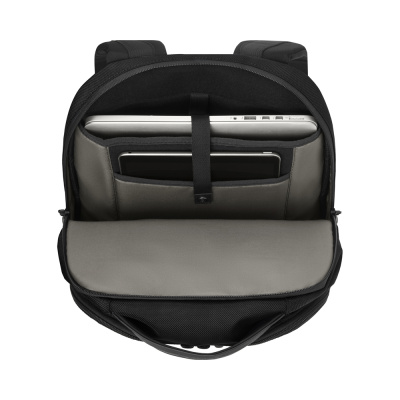 Рюкзак VICTORINOX Altmont Professional Compact Laptop Backpack 15'', чёрный, полиэфирная ткань, 29x22x41 см, 16 л