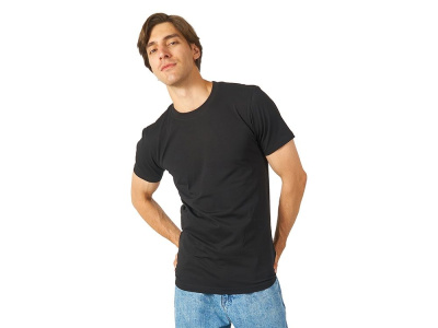 Футболка HD Fit короткий рукав с эластаном, мужская, чёрный , размер XL