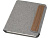 Портфолио A5 Andean из переработанного ПЭ, серый