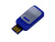 USB-флешка промо на 32 Гб прямоугольной формы, выдвижной механизм, синий , размер 32ГБ USB-флешка промо на 32 Гб прямоугольной формы, выдвижной механизм, синий , размер 32ГБ