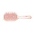 Щетка Dewal Beauty серия "Айсберг", продувная, с силиконовым штифтом, форма прямоугольная, розовая