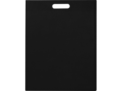 Экосил эко-сумка из нетканого материала из переработанных материалов по стандарту GRS объемом 5 л, черный