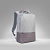 RIVACASE 7562 grey/mocha рюкзак для ноутбука 15.6, серый/кофейный