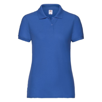 Поло "Lady-Fit 65/35 Polo", ярко-синий_S, 65% п/э, 35% х/б, 180 г/м2