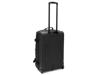 Сумка на колесах TORBER РИТМ, чёрный, полиэстер 900D с PU покрытием, 60 х 38 х 25,5 см, 57 л , размер M