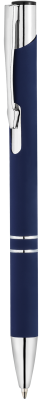 Ручка KOSKO SOFT MIRROR Темно-синяя 1003.14