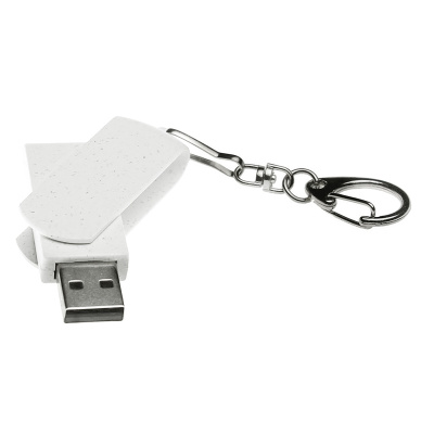 Флешка USB 3.0 Варуна на 16 ГБ, крапчатый белый , размер 16ГБ