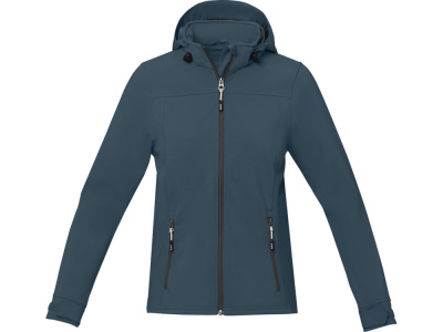 Куртка софтшел Ланглей женская, серо-синий , размер XS