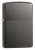 Зажигалка ZIPPO классическая с темно-серым покрытием | Classic Gray Dusk, латунь/сталь, серая, матовая, 38x13x57 мм