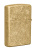 Зажигалка ZIPPO классическая с покрытием Искусственно состаренная латунь | Classic Tumbled Brass, латунь/сталь, золотистая, матовая, 38x13x57 мм