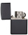 Зажигалка ZIPPO классическая с черным матовым покрытием | Classic Black Matte, латунь/сталь, чёрная, матовая, 38x13x57 мм