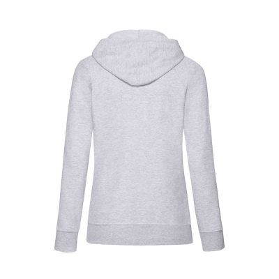 Толстовка женская "LIGHTWEIGHT", серый_M, 80% хлопок, 20% полиэстер, 240 г/м2
