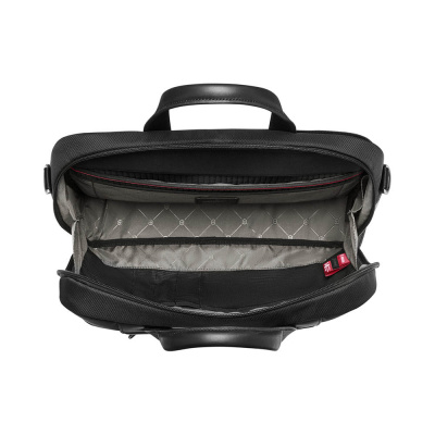 Портфель VICTORINOX Architecture Urban2 Briefcase 15'', черный, полиэстер/кожа, 42x13x31 см, 16 л