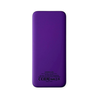 Внешний аккумулятор Kris soft touch, 10000mAh (Фиолетовый)