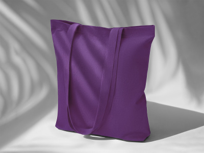 Сумка из плотного хлопка Carryme 220, фиолетовый
