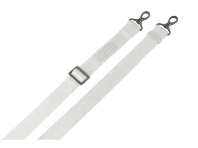 Сумка через плечо женская BUGATTI ЭЛЬЗА | ELSA, белая, воловья кожа/полиэстер, 18,5х8,5х14,5 см