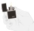 Зажигалка ZIPPO Classic с покрытием Ebony™, латунь/сталь, чёрная с логотипом, глянцевая, 38x13x57 мм