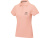 Calgary женская футболка-поло с коротким рукавом, pale blush pink , размер S