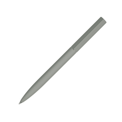 Шариковая металлическая ручка Minimalist софт-тач, серый