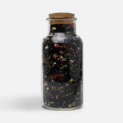 Чай «Сокочай», черный с соком ананаса, клубникой, мятой