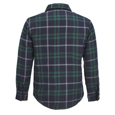 Куртка рубашка мужская NOAH, зелен.,XL/2XL(2),100%хлопок,180 г/м2;подкл. и утеплитель:100%полиэстер