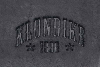 Бумажник KLONDIKE Yukon, натуральная кожа в черном цвете, 10 х 2 х 12,5 см