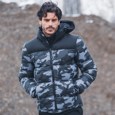 Куртка мужская "SIBERIA", чёрный, XL, 100% нейлон 40г/м2, наполнитель: 100% полиэстер, 530 г/м2