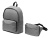 Рюкзак из переработанного пластика Extend 2-в-1 с поясной сумкой, серый