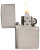 Зажигалка ZIPPO Armor™ c покрытием матовый хром | Brushed Chrome, латунь/сталь, серебристая, матовая, 38x13x57 мм