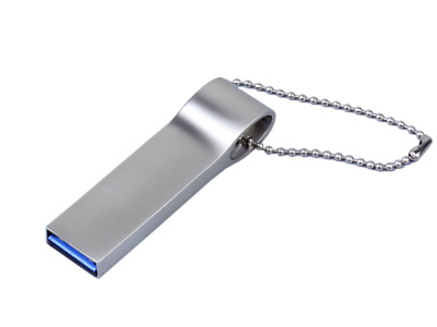 USB 2.0-флешка на 64 Гб с мини чипом, компактный дизайн, боковое отверстие для цепочки , размер 64ГБ
