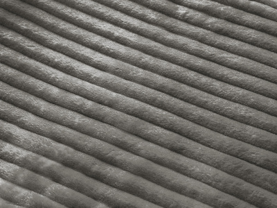 Плед Wave флисовый, серый