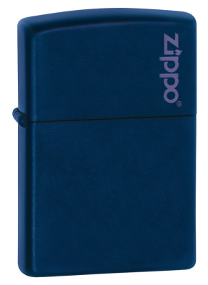 Зажигалка ZIPPO Classic с покрытием Navy Matte, латунь/сталь, синяя, матовая, 38x13x57 мм